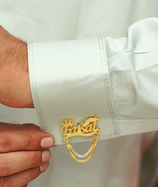Special Customize Name Cufflinks