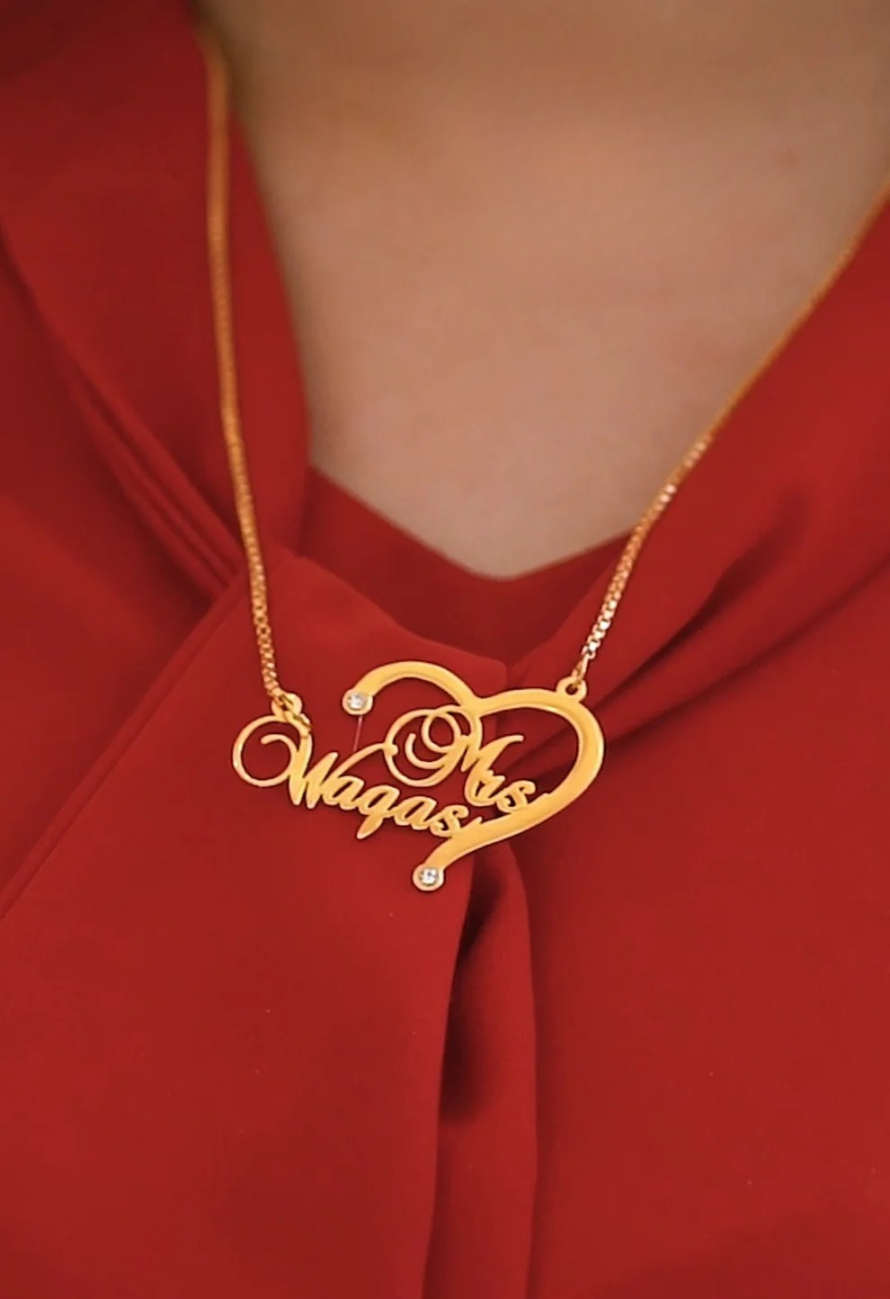 Heart Stone Necklace